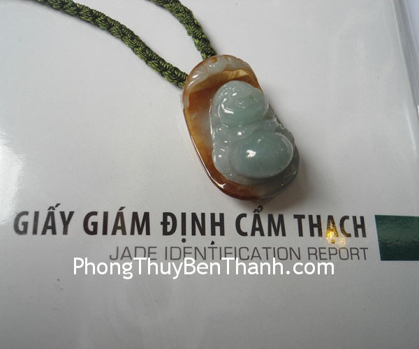 di lac phi thuy s823 kieu 3 02 Mặt dây chuyền phật Di Lặc đá quý Cẩm Thạch phong thủy S823 3