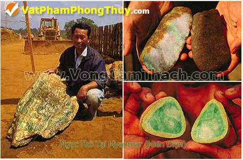 cam thach tho Vòng Tay Cẩm Thạch Thiên Nhiên (Ngọc Phỉ Thúy Myanmar) tuyệt đẹp và giá trị số 1 thị trường