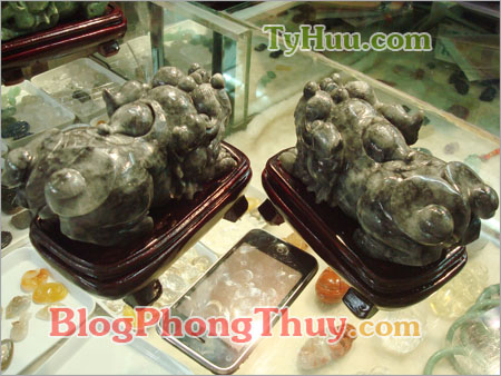 ty huu ngoc phi thuy A 29 Tỳ Hưu đá Cẩm Thạch (Tỳ Hưu Ngọc Phỉ Thúy), loại Tỳ Hưu đá quý tự nhiên đẹp và giá trị nhất