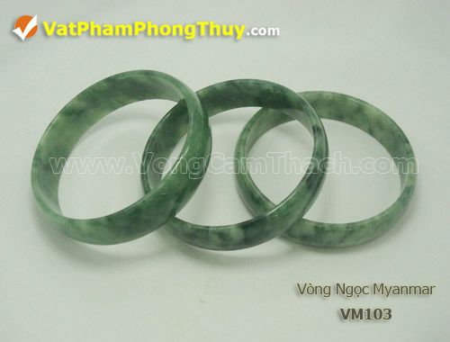 vong cam thach VM103 1 Vòng Tay Cẩm Thạch Thiên Nhiên (Ngọc Phỉ Thúy Myanmar) tuyệt đẹp và giá trị số 1 thị trường