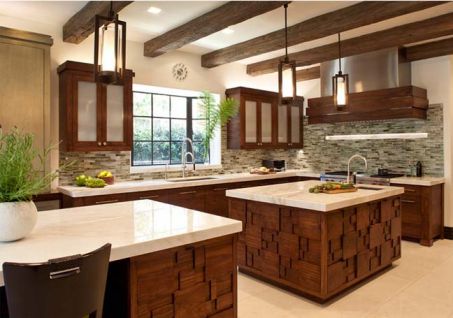 Tuyển chọn các mẫu thiết kế nhà bếp đẹp kiểu dáng hiện đại thiet ke nha bep hien dai voi khong gian sang trong m5 Tuyển chọn các mẫu thiết kế nhà bếp đẹp kiểu dáng hiện đại