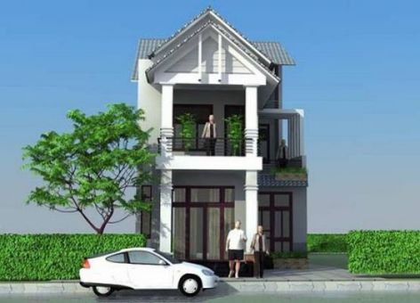 Kiến trúc mẫu nhà 1 trệt 1 lầu đơn giản -- Hình 5 hinh anh mau nha 1 lau 1 tret don gian dien tich 5x20 moi nhat Chọn lọc các hình ảnh mẫu nhà 1 trệt 1 lầu đơn giản đang được ưa chuộng