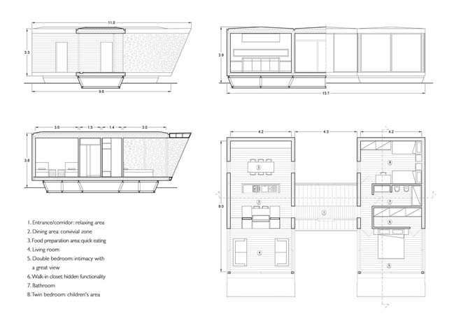 mau nha dep 08 Mẫu thiết kế nhà đẹp với kiến trúc và nội thất gỗ sang trọng