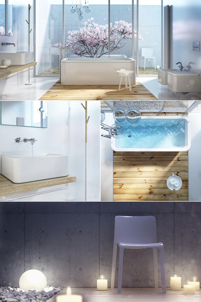 photo 14 1481849515766 Gợi ý 22 thiết kế phòng tắm đẹp hoàn hảo không chê vào đâu được