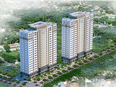 b0dpc Tổng quan và quy mô tổ hợp căn hộ 584 Lilama SHB Building