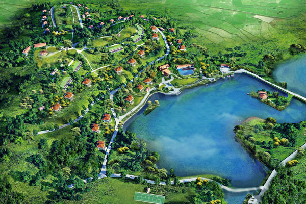 Tổng quan và quy mô Tản Viên Villas & Resort pctongthetanvien Tổng quan và quy mô Tản Viên Villas & Resort