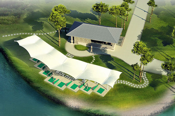 santapgolf Tổng quan và quy mô Tản Viên Villas & Resort