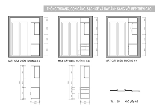 bep 6 8572 1474621716 Gợi ý mẫu thiết kế bếp trên cao thông thoáng, gọn gàng và sạch sẽ